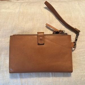 Lucky Brand Leather Wallet/Wristlet